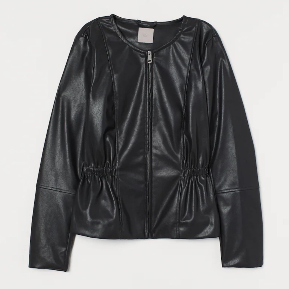 H&M Black Leather Jacket